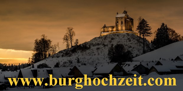 Destination-Wedding - Bayern - Winterhochzeiten auf Schloss Waldburg - Schloss Waldburg