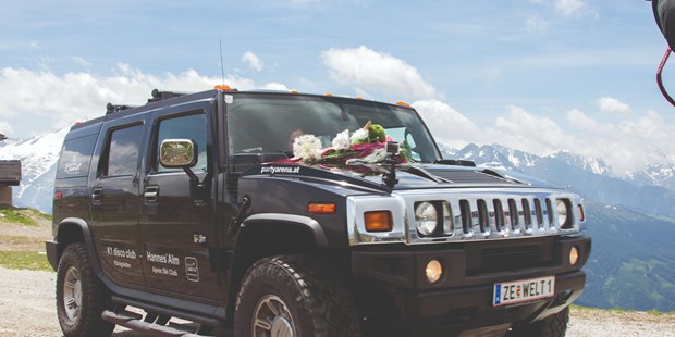 Destination-Wedding - Pinzgau - Hochzeits-Hummer - My Alpenwelt Resort****Superior