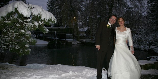 Destination-Wedding - Region Schwaben - Hochzeit im Winter - Hotel und Restaurant Lochmühle