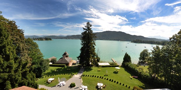 Destination-Wedding - Österreich - Stunning lake-view - Hotel SCHLOSSVILLA MIRALAGO - die wundervolle, einzigartige Location direkt am Wörthersee - 